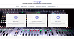 Desktop Screenshot of istage-formation.org
